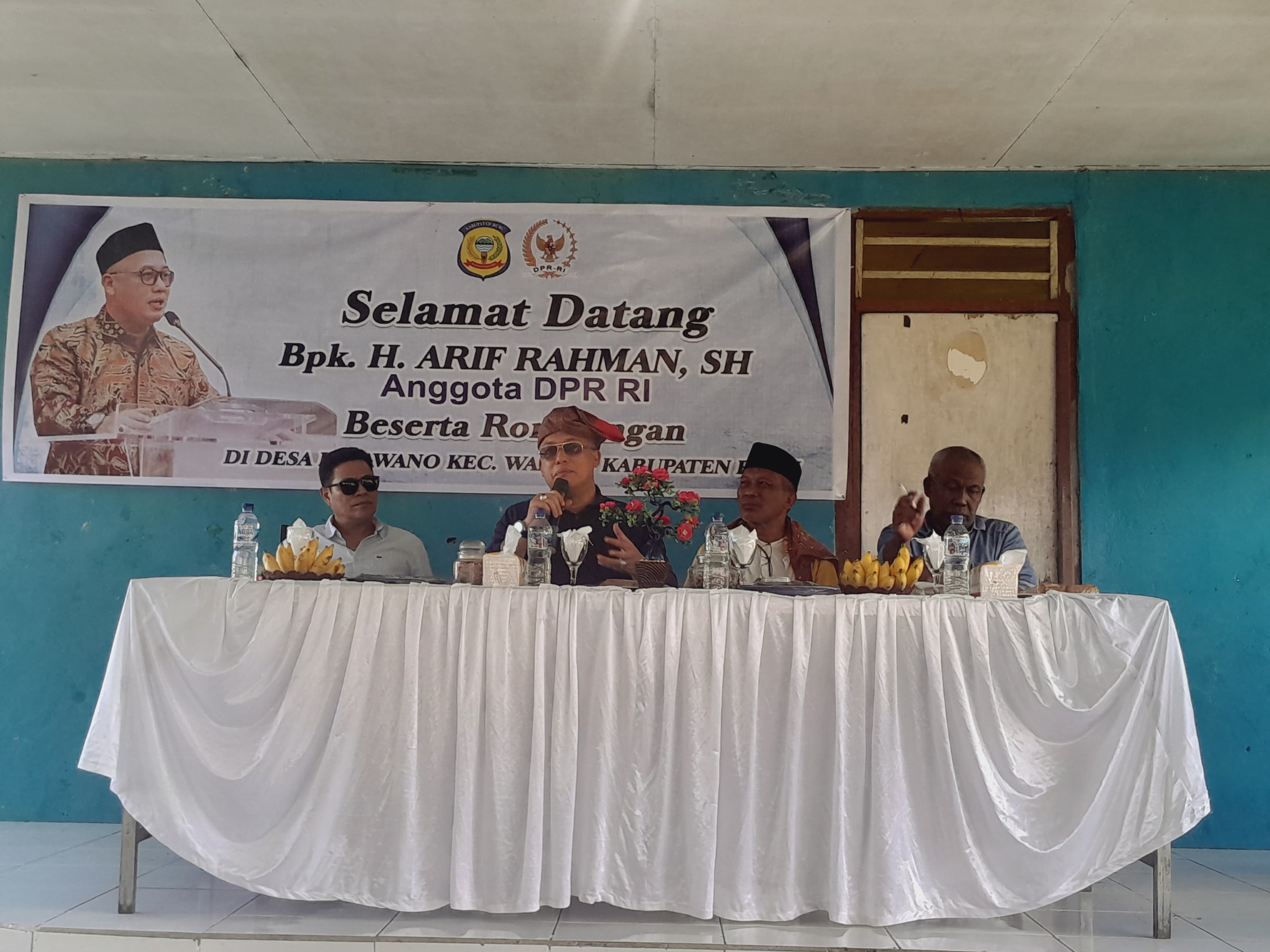 Anggota DPR RI Arif Rahman Lakukan Kunjungan Silaturahmi ke Desa Hatawano, Warga Sambut Hangat